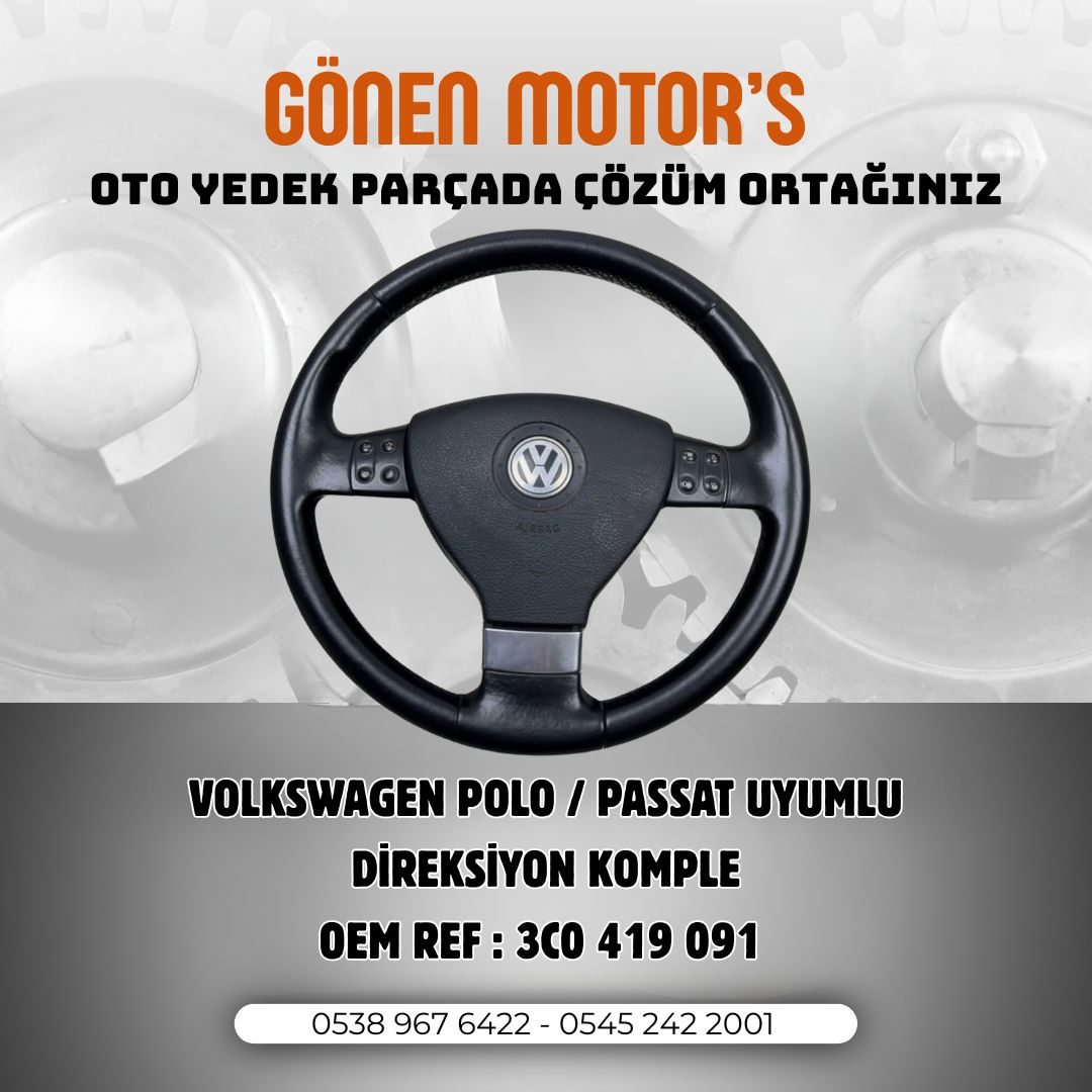 118 - POLO 9N- 9N3 TUŞLU DİREKSİYON